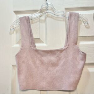 H&M Lavender Crop Top - Medium, Tank Top